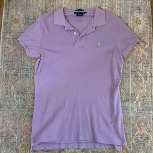 Ralph Lauren Skinny Polo in Lavender